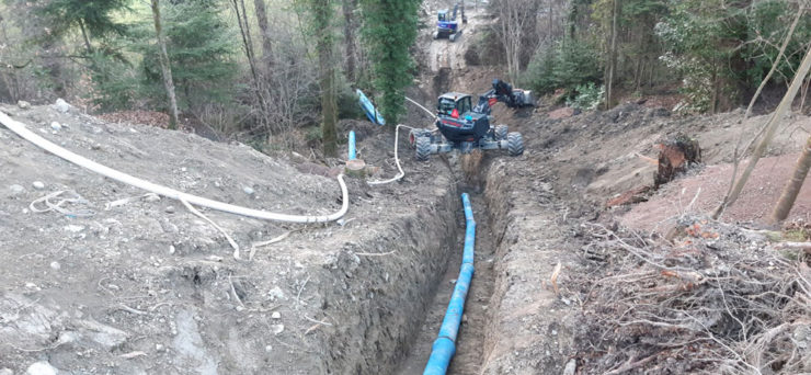 Ersatz Verbindungs-Wasserleitung Rothenburg-Emmen